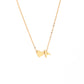 Collier pendentif initiale